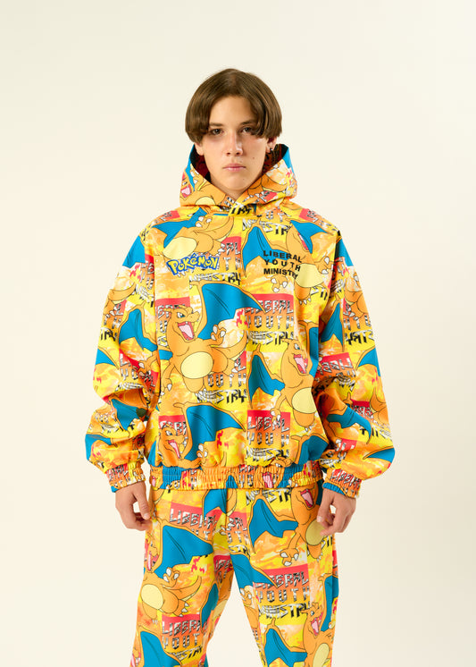 LYM X POKÉMON ORANGE SPORT HOODIE