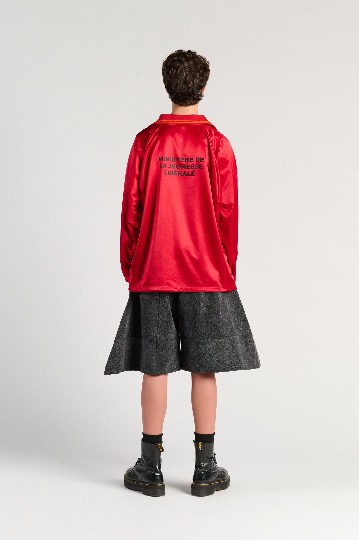 RETRO RED SOCCER JERSEY