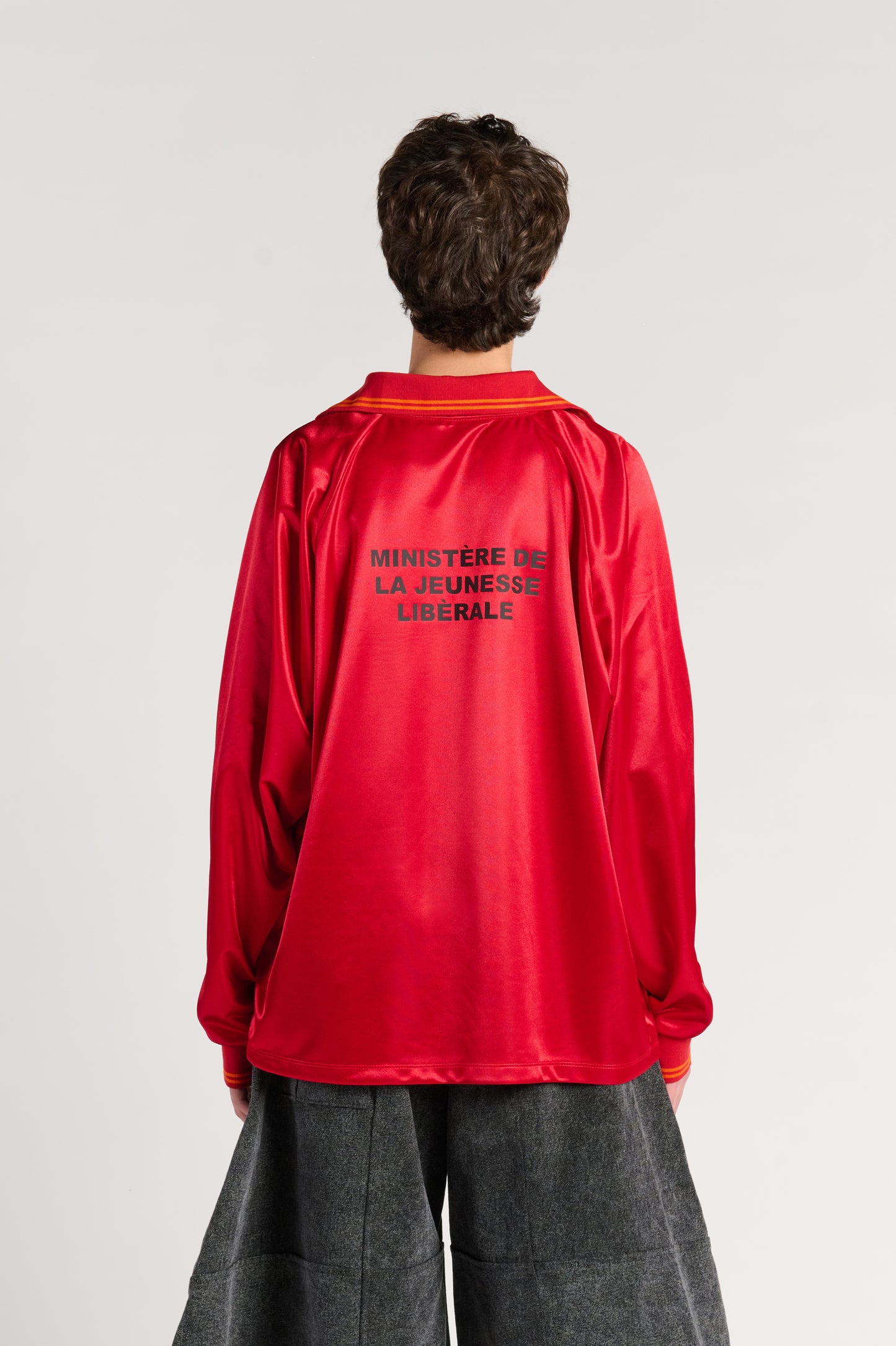 RETRO RED SOCCER JERSEY