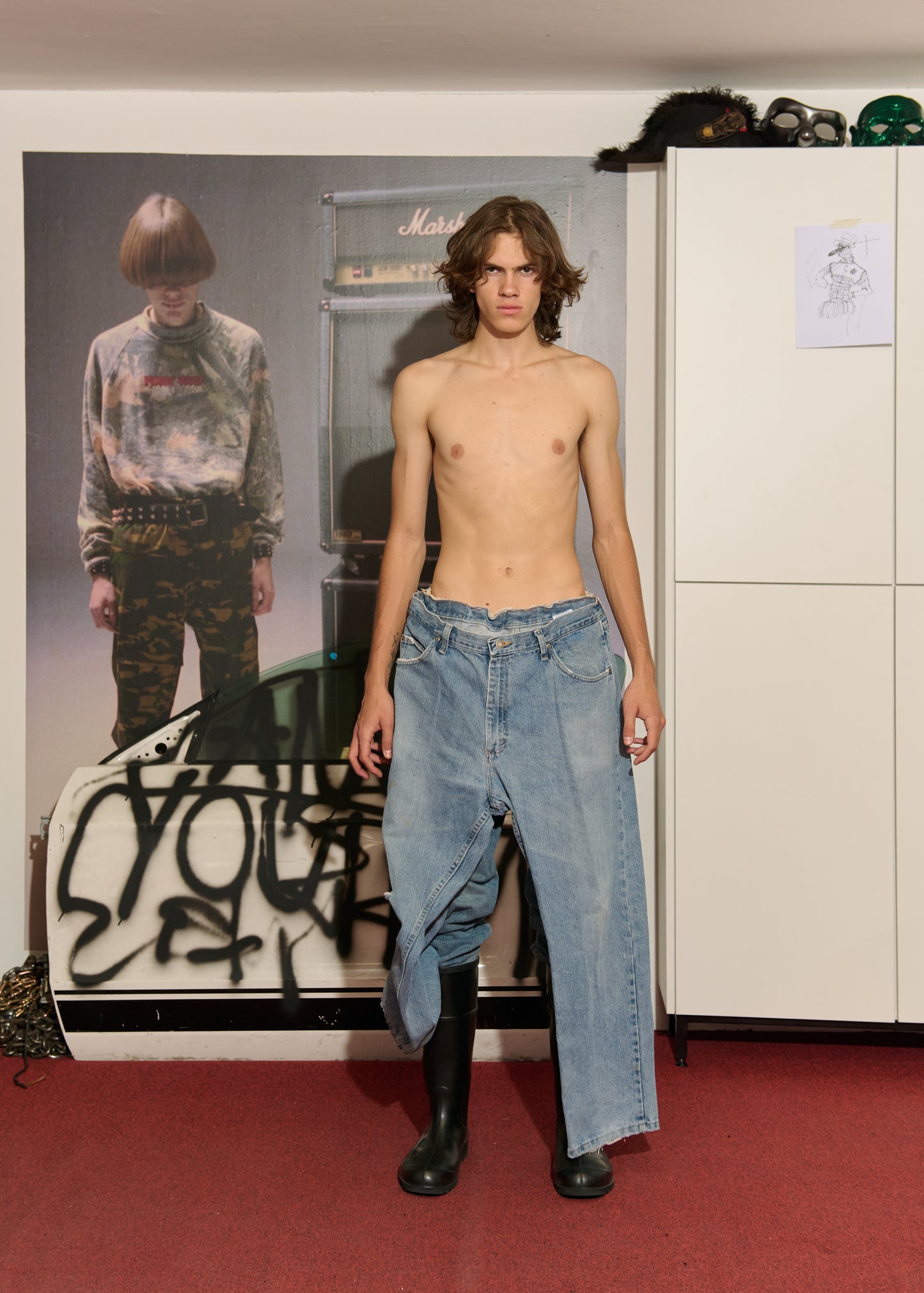 ARCHIVE Jeans Deconstruidos