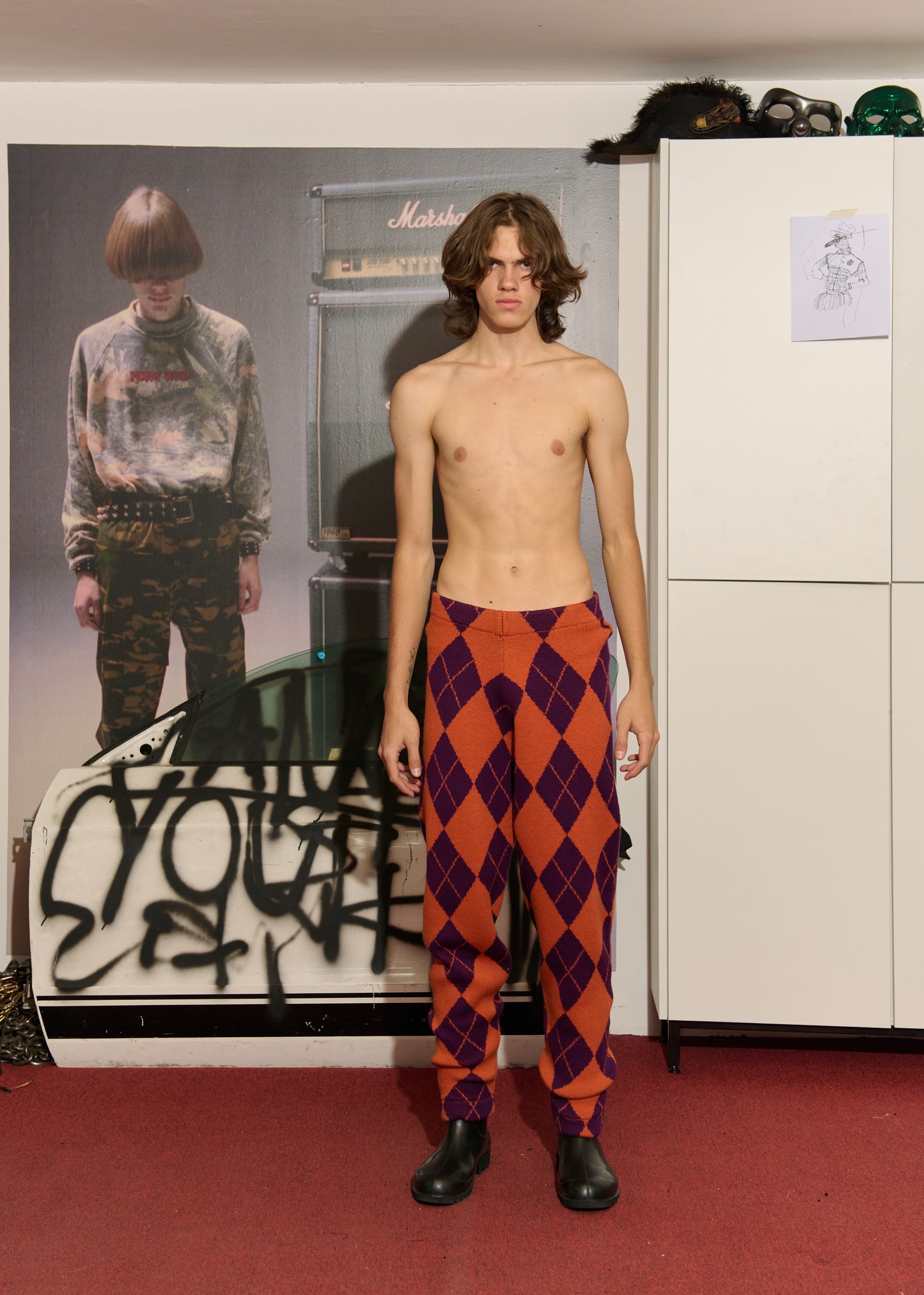 ARCHIVE ARLECCHINO PANTS