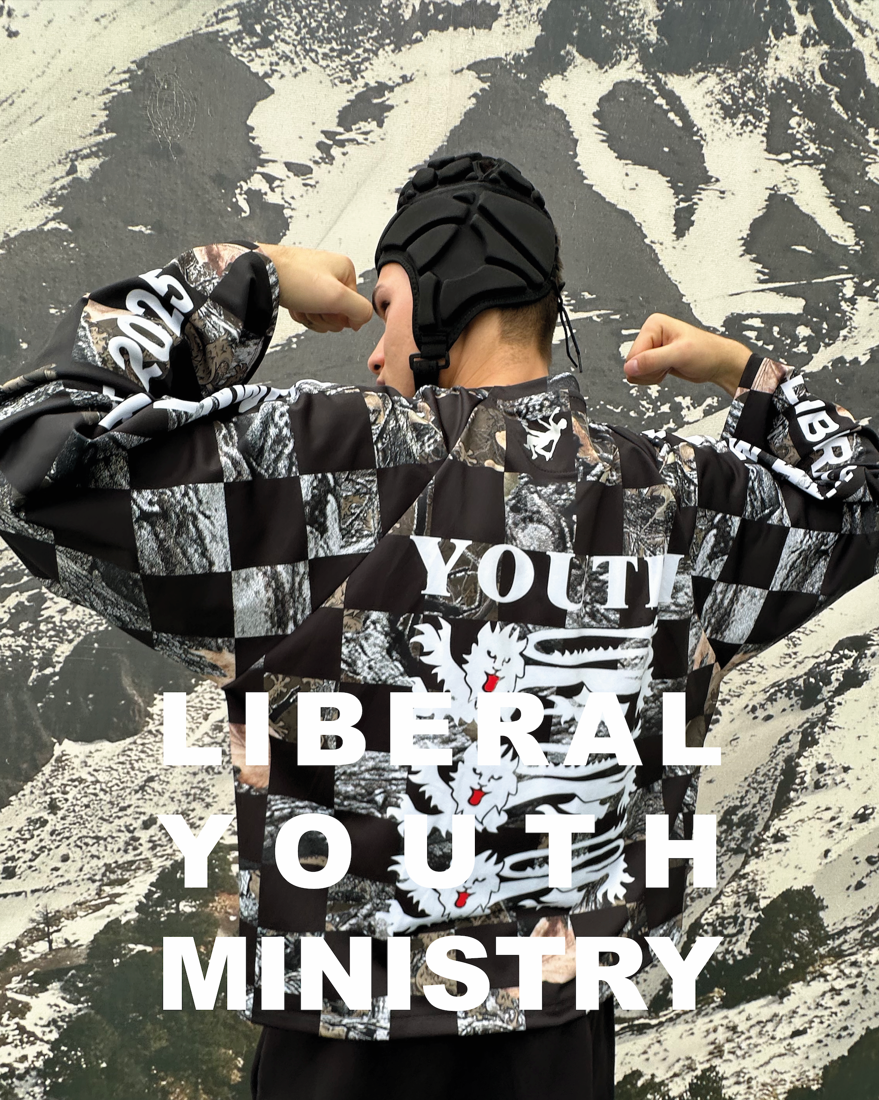 LIBERAL YOUTH MINISTRY パーカーMサイズ ビッグシルエット LIBERAL YOUTH MINISTRY SHOP