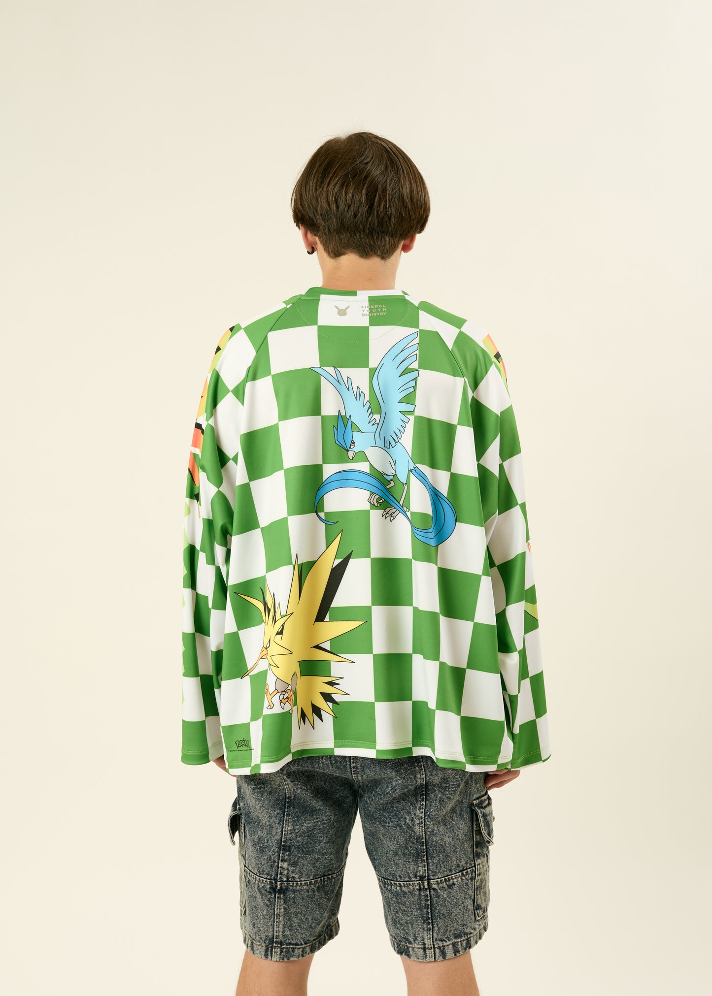 LYM X POKÉMON GREEN AND WHITE JERSEY