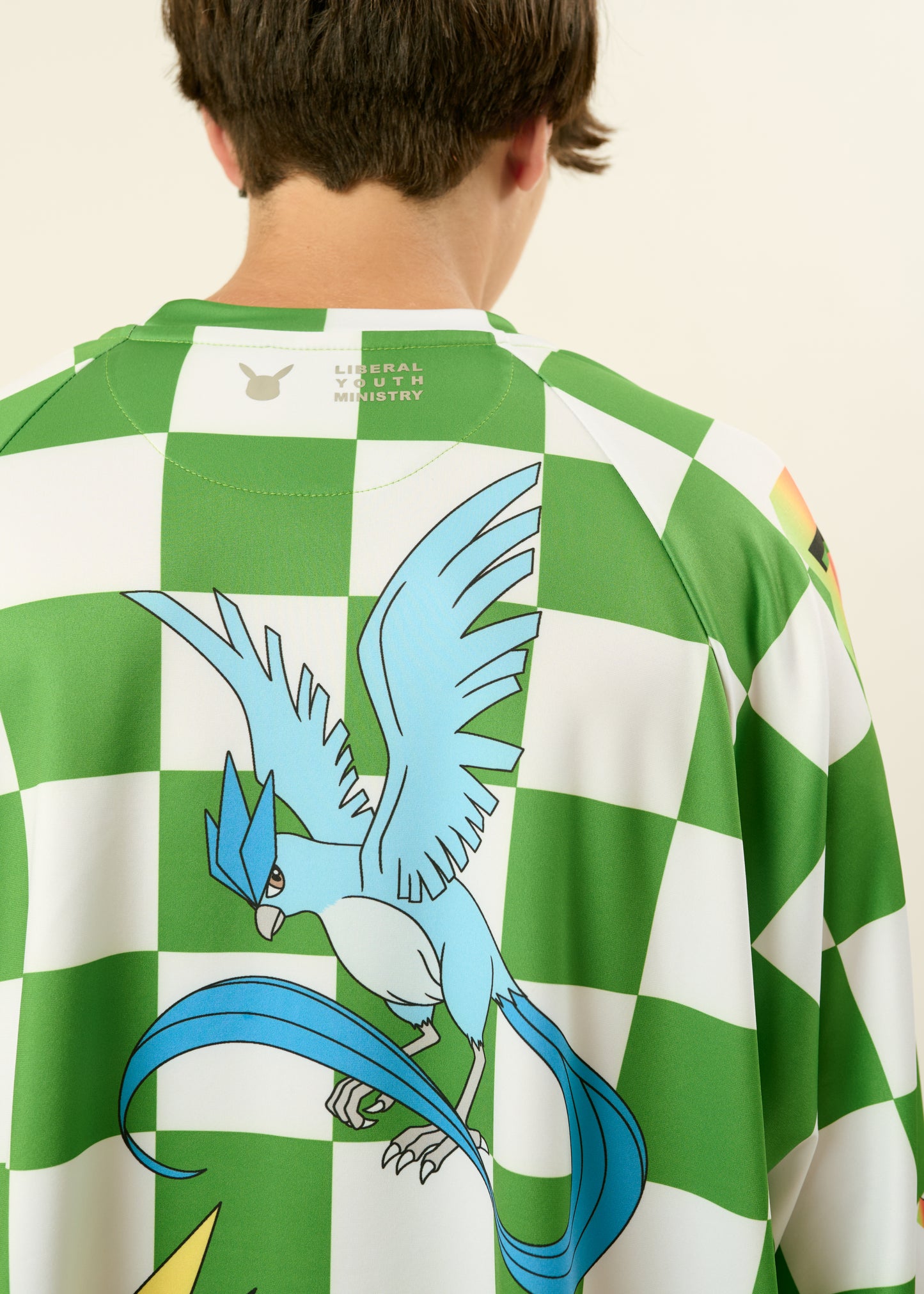 LYM X POKÉMON GREEN AND WHITE JERSEY