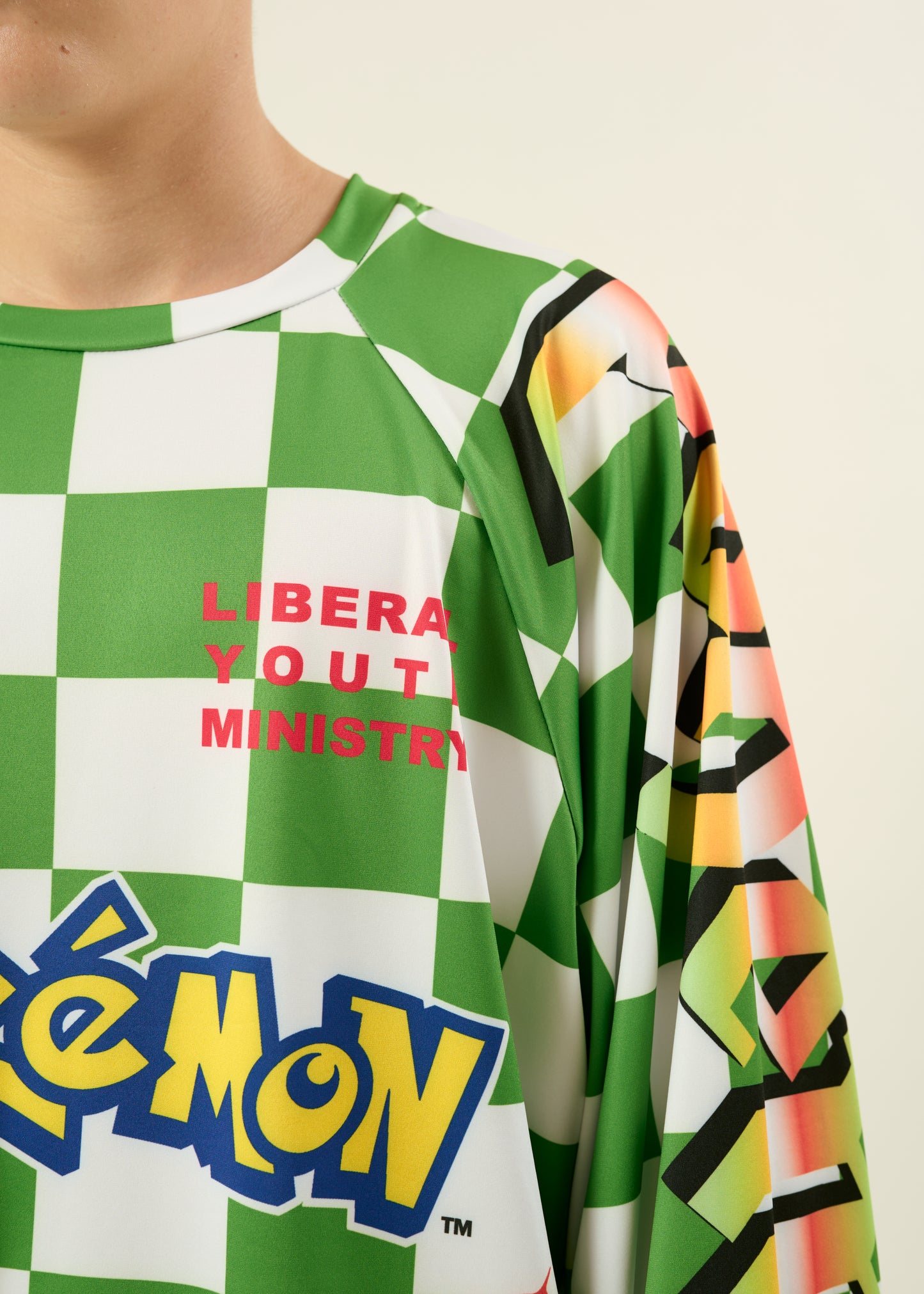 LYM X POKÉMON GREEN AND WHITE JERSEY