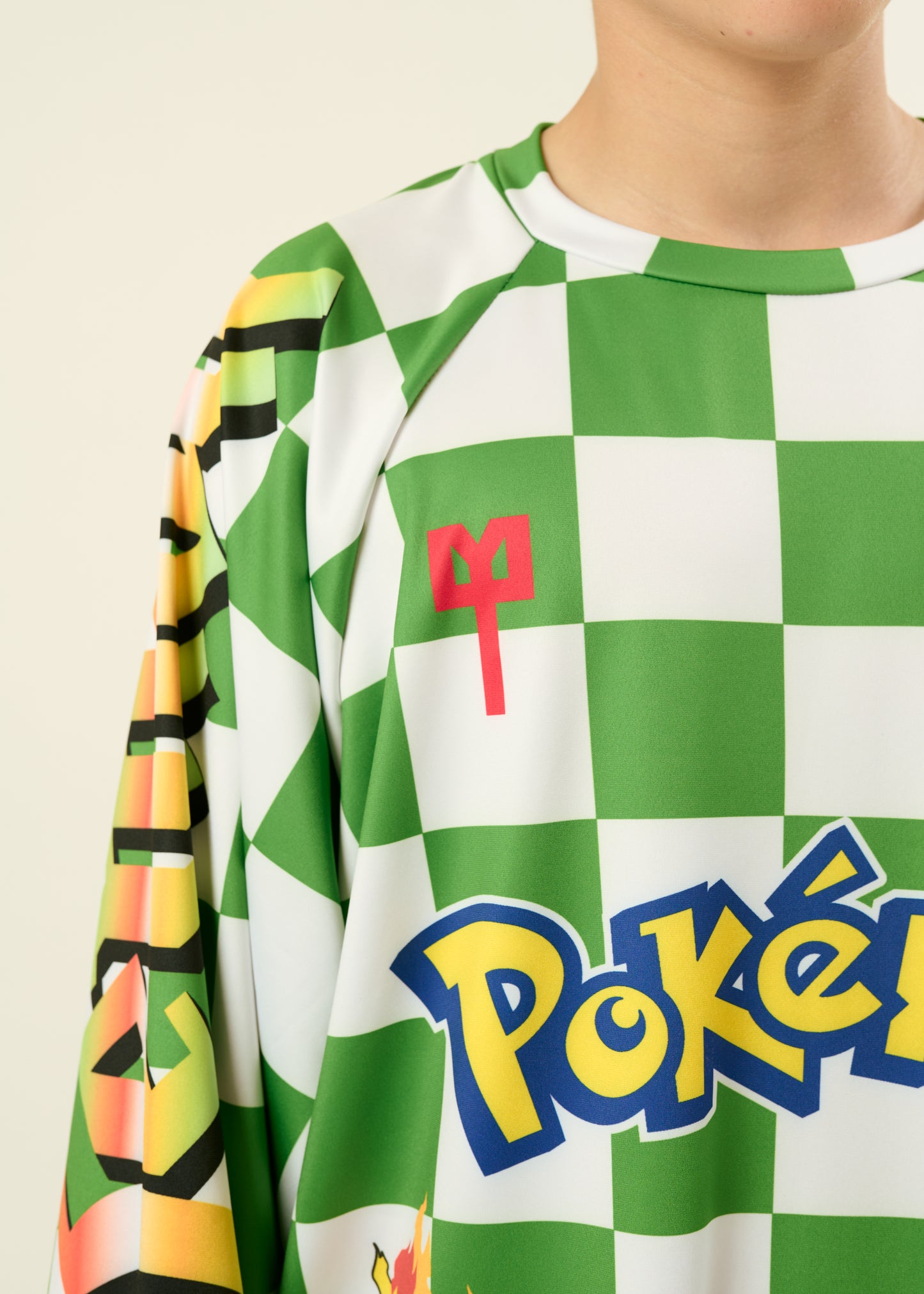 LYM X POKÉMON GREEN AND WHITE JERSEY