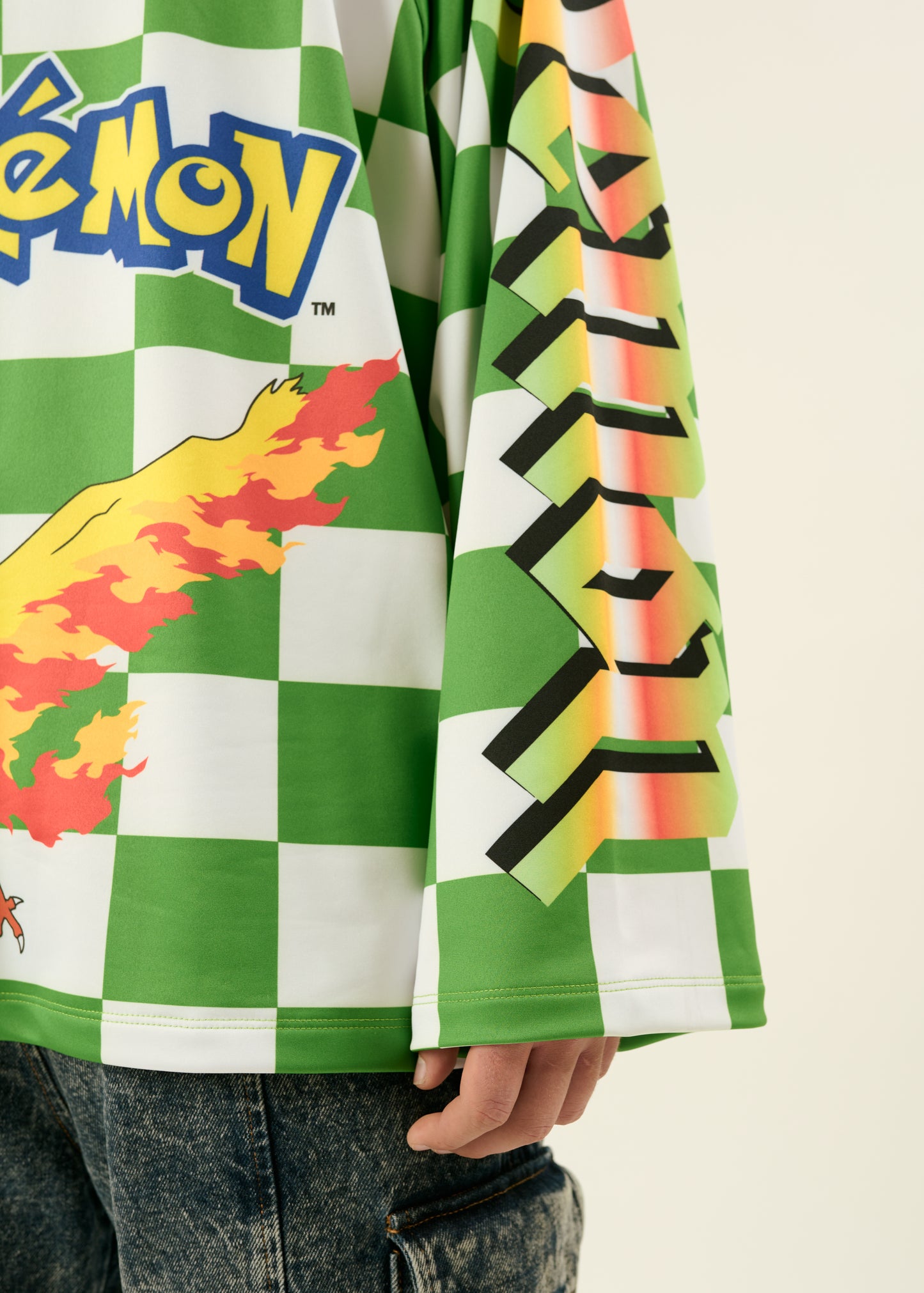 LYM X POKÉMON GREEN AND WHITE JERSEY