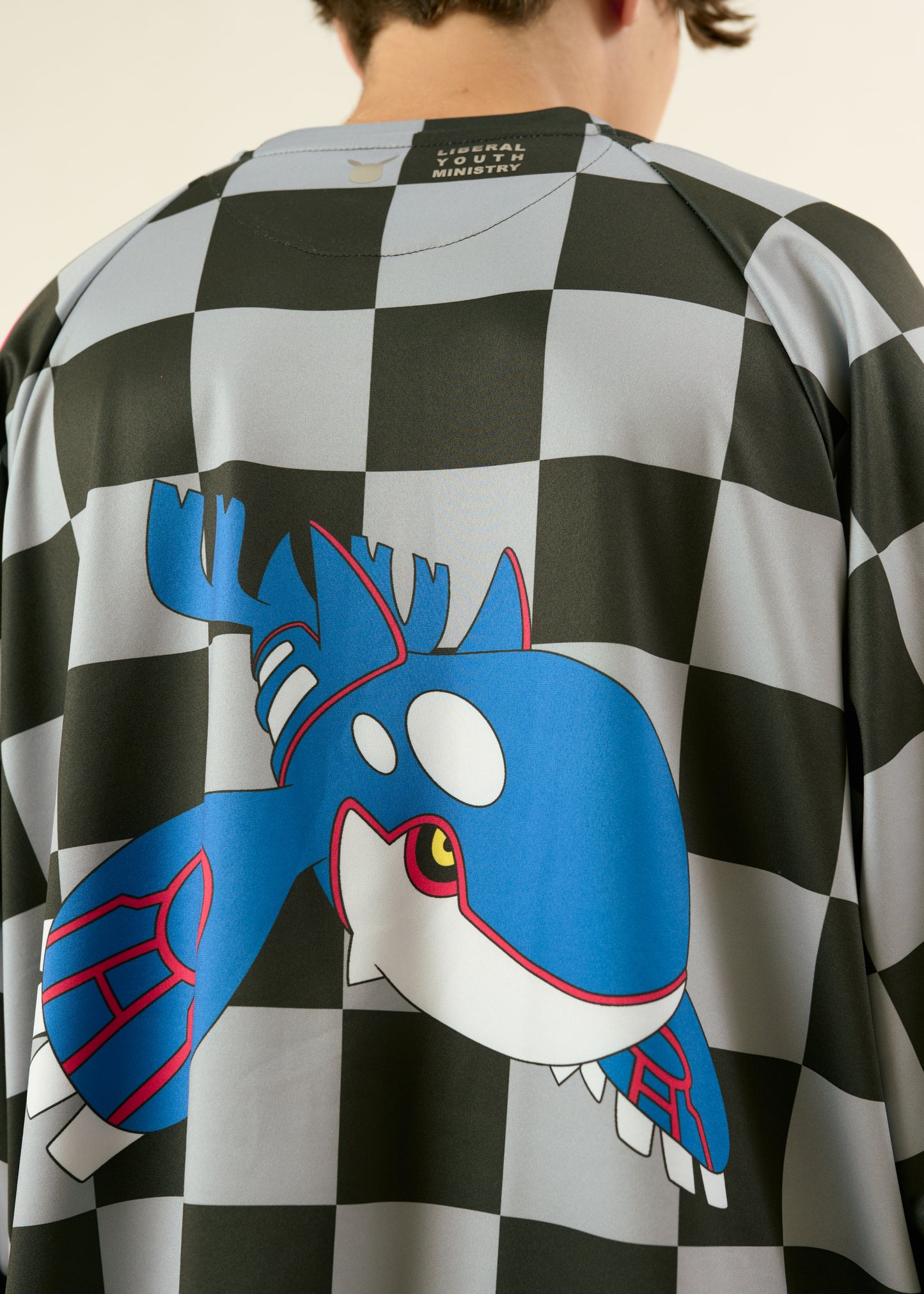 LYM X POKÉMON BLACK AND GRAY JERSEY
