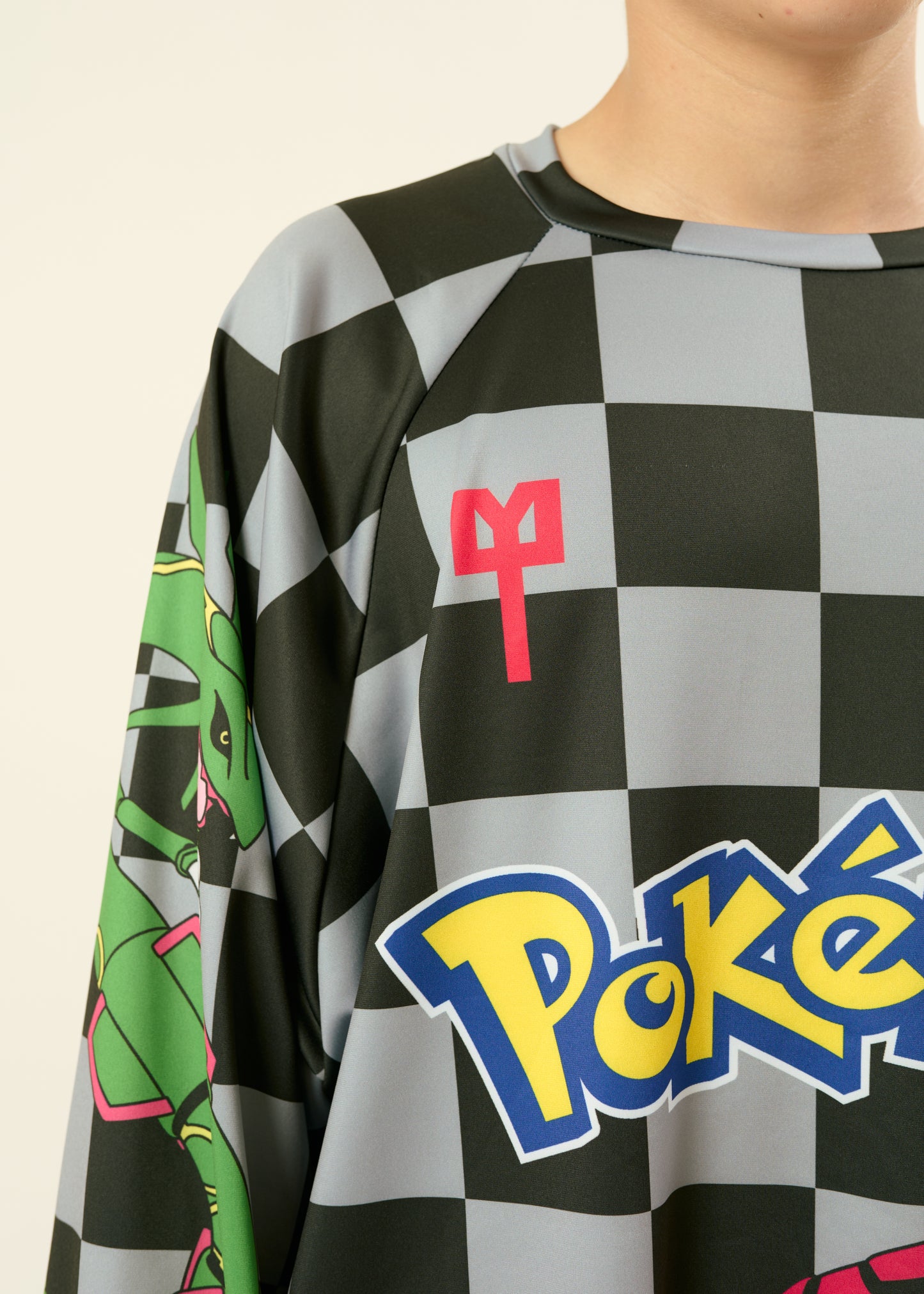 LYM X POKÉMON BLACK AND GRAY JERSEY