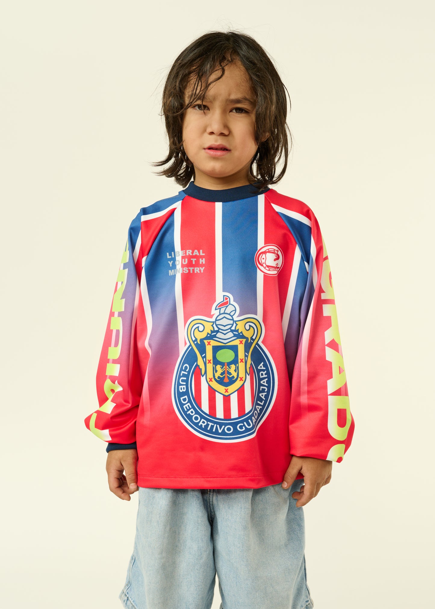 KIDS CHIVAS X LIBERAL YOUTH MINISTRY RETRO JERSEY