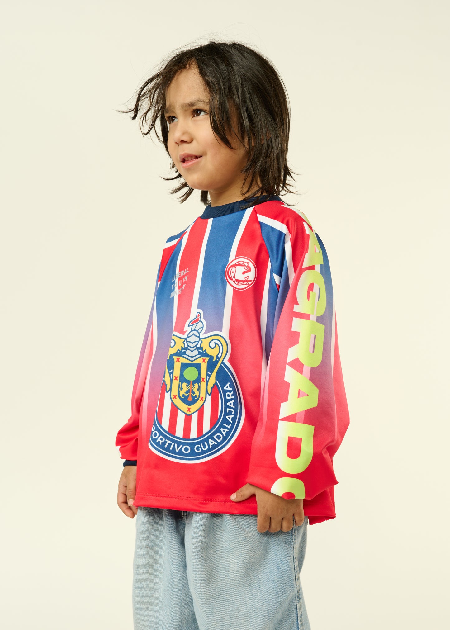 KIDS CHIVAS X LIBERAL YOUTH MINISTRY RETRO JERSEY