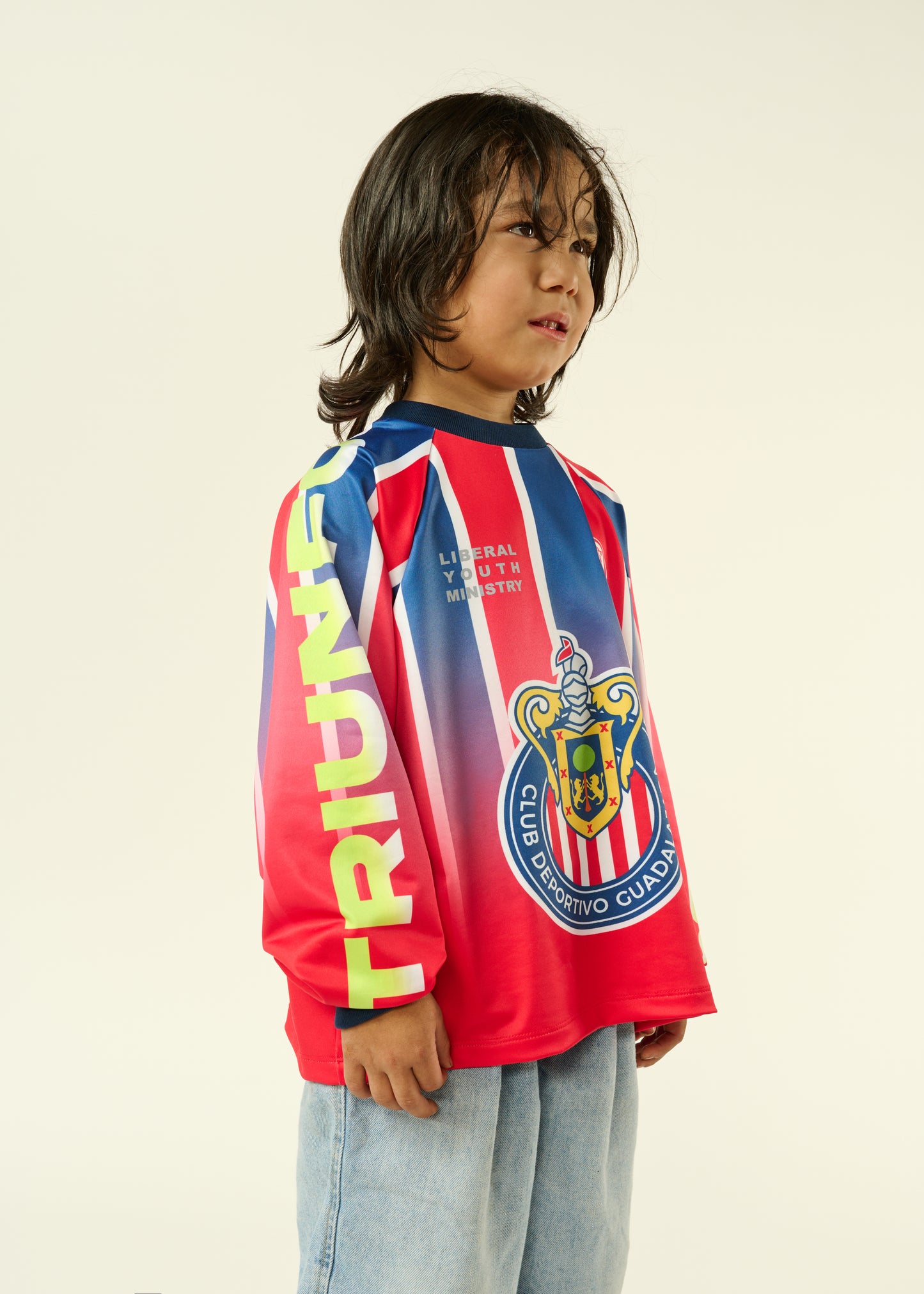 KIDS CHIVAS X LIBERAL YOUTH MINISTRY RETRO JERSEY