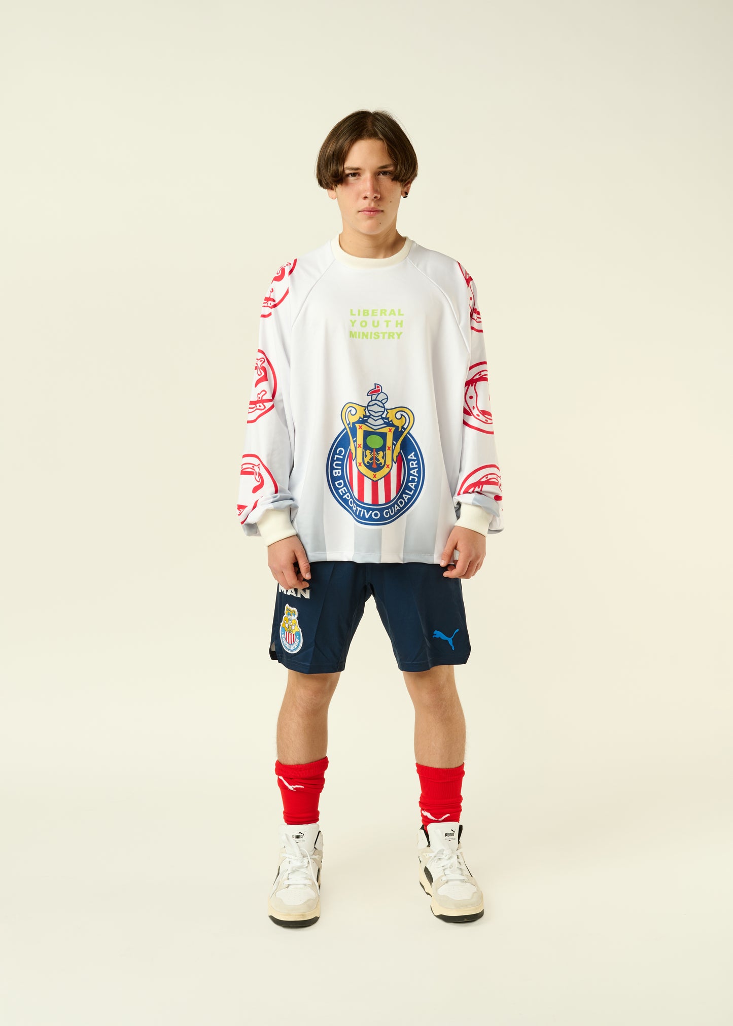 CHIVAS X LIBERAL YOUTH MINISTRY WHITE JERSEY