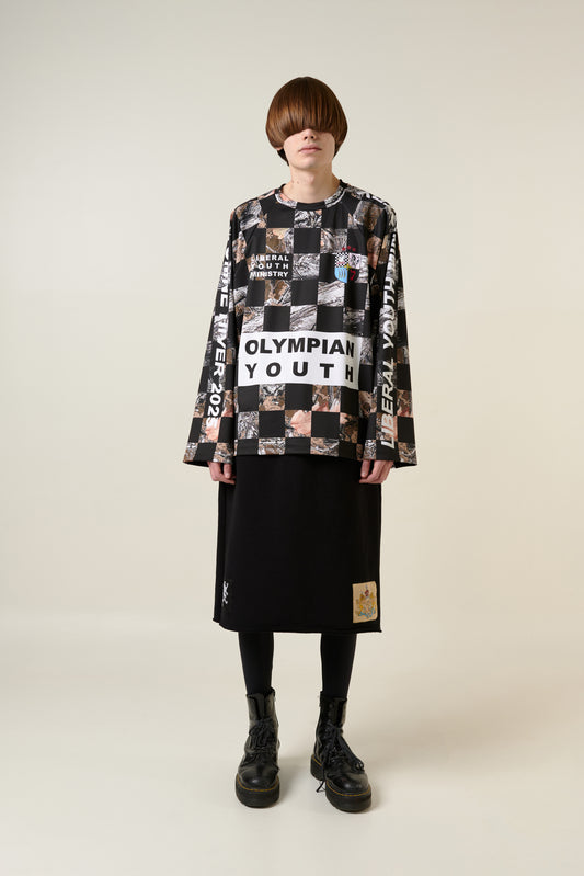 OLYMPIAN YOUTH BLACK / FOREST JERSEY
